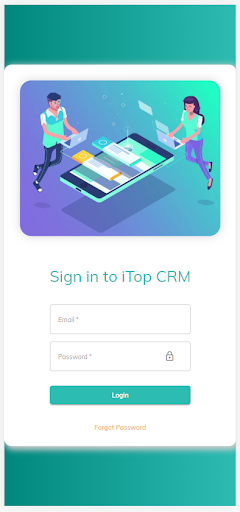 Android application iTOP CRM - Sales & Marketing screenshort