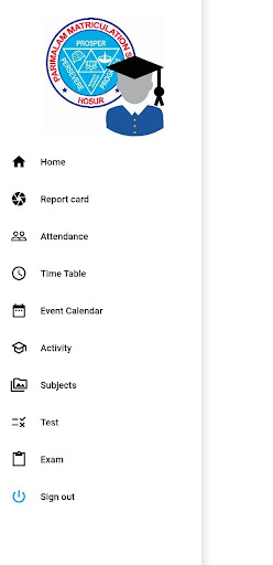 Parimalam Student App Screen 3