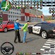 アメリカ人 警察 車 運転 3D