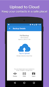 Backup e restauração fácil de contatos MOD APK (Premium desbloqueado) 4