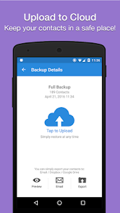 Easy Backup - Contacts Transfer and Restore Screenshot