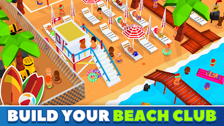 Beach Club Tycoon : Idle Game