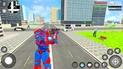 Spider Robot Fight Hero Games Screen 2