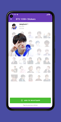BTS 1000 Stickers