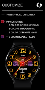 Inspire X - Analog Watch Face