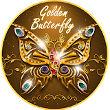 Luxurious Golden Butterfly icon