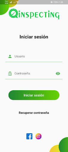 Android application Qinspecting screenshort