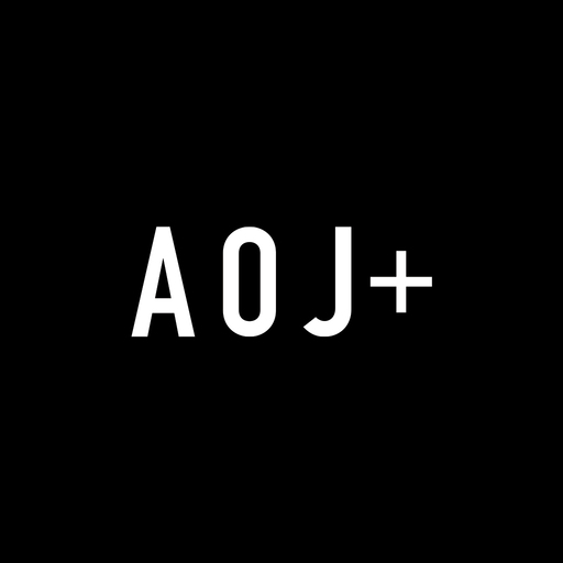 AOJ+ logo