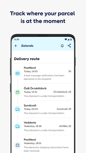PostNord - Track and send parcels android2mod screenshots 3