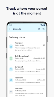 PostNord - Track and send parcels 8.8.1 screenshots 3
