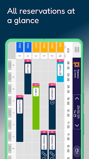 Table Planner & Reservations Screen 2