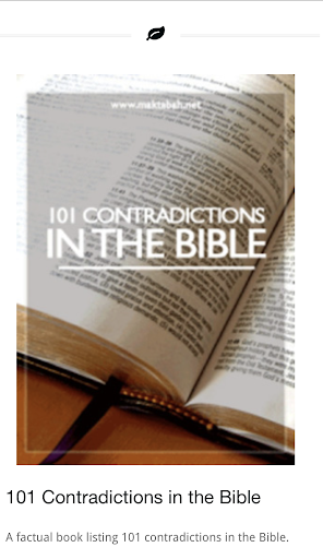 Android application Comparative Da'awa Books screenshort