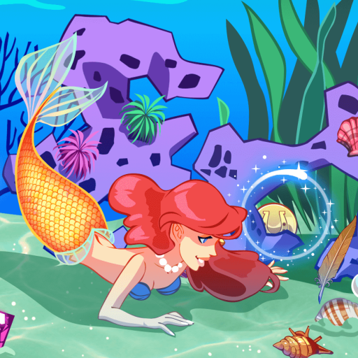 Mermaid Princess - Underwater logo