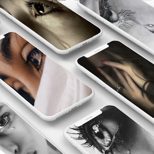 Android application صور حزينة - خلفيات وصور حزن screenshort