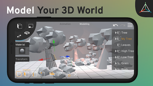 Prisma3D - Modeling, Animation 2.1.1 APK + Mod (Unlimited money) for Android
