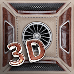 Cover Image of Tải xuống Hình nền động 3D + Tiện ích: đồng hồ, ngày tháng và pin  APK