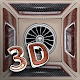 3D Wallpaper Clock Widget HD
