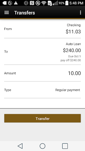 First Choice Credit Union Screen 3