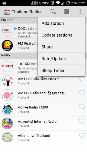 Thailand Radio Online Screen 3