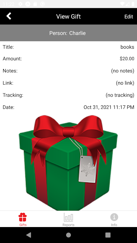 Gift Spending Trackerのおすすめ画像3