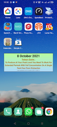 Simple Calendar - Daily Quote