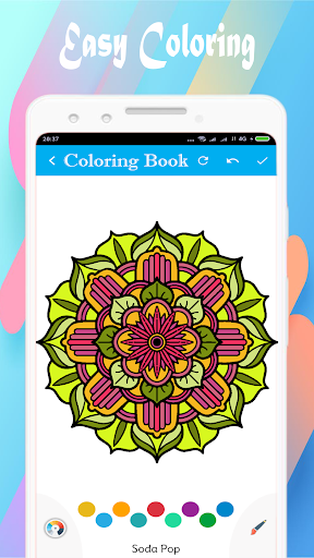 Mandala Coloring Book Screen 2