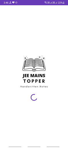 Android application JEE Mains Handwritten Notes screenshort