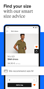 Zalando – online fashion store Screenshot
