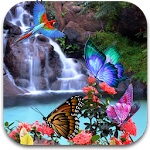 Cover Image of Descargar 3D Butterfly Live Wallpaper 1.4 APK