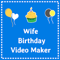 Birthday video maker for Wife icon