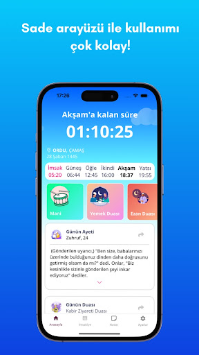 Android application İmsakiye 2024 screenshort