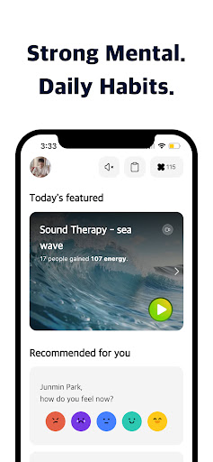 Android application PEP - Strong Mental Assistant screenshort