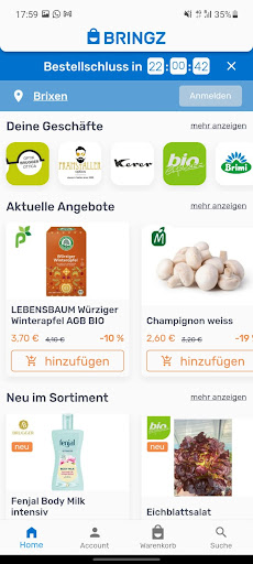 BRINGZ Screen 2