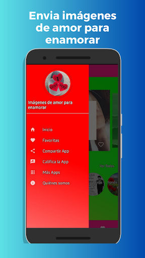 Android application love images with phrases screenshort