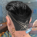 Cover Image of Baixar Jogos de corte de cabelo de barbearia 3D  APK