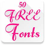 Cover Image of 下载 Fonts for FlipFont 50 #6 4.0.4 APK
