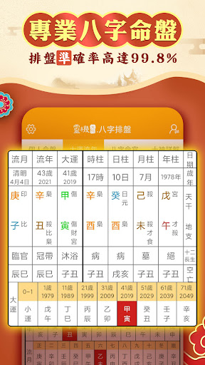 八字排盤-八字算命 八字配對 線上算命 生辰八字查詢 Screenshot 3 - AppWisp.com