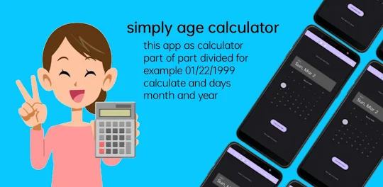 Age Calculator-simpl Calculate