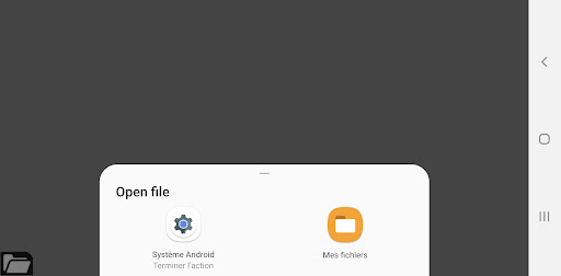 Android application OS3D local files viewer screenshort