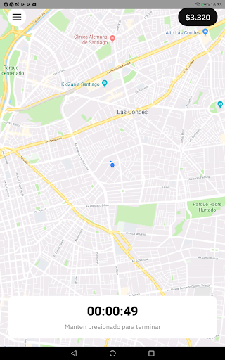 Android application Justo Drivers screenshort