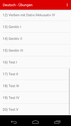 Learn German Dative Accusative Screen 2