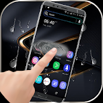 Cover Image of Download Gold Black Water Ripple LiveWa  APK