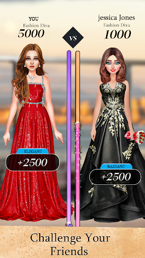 Android application Fashion Girl Makeup Game screenshort