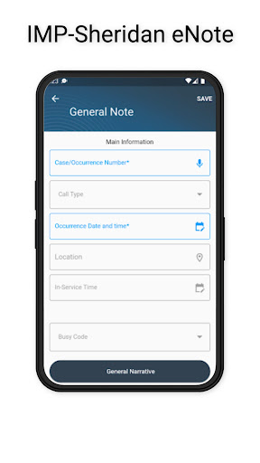 Android application IMP-SHER screenshort