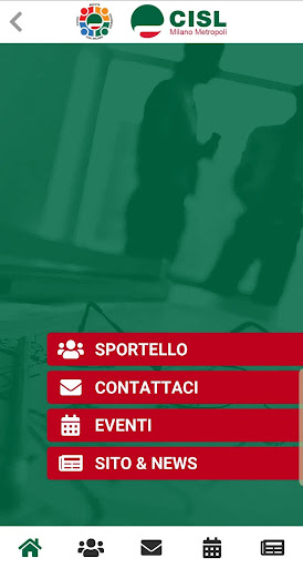 Android application Salute e Sicurezza CISL Milano screenshort