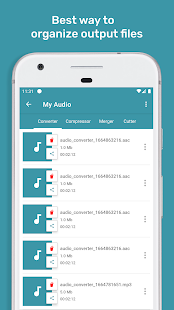 All Audio Converter - MP3, M4A Screenshot