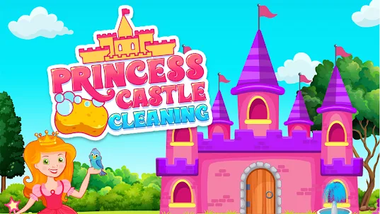 Princess Castle Cleaning Game