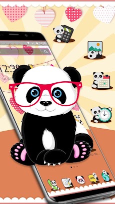 Cute panda theme listのおすすめ画像3