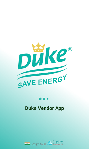 Android application Duke Vendor App screenshort
