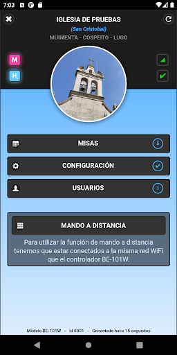 Android application eBadajo screenshort